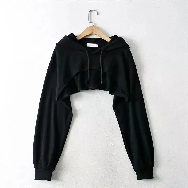 Womens Cropped Hoodie