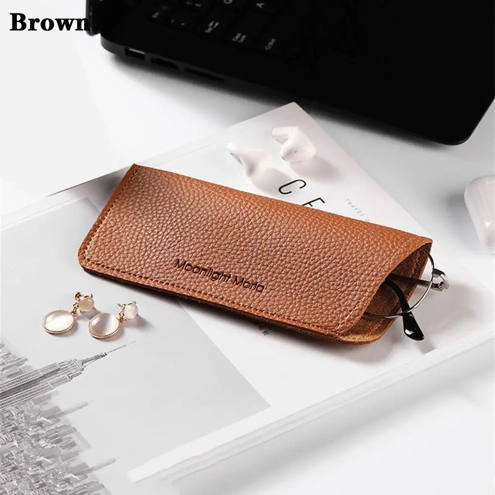 Protective Leather Sunglasses Case