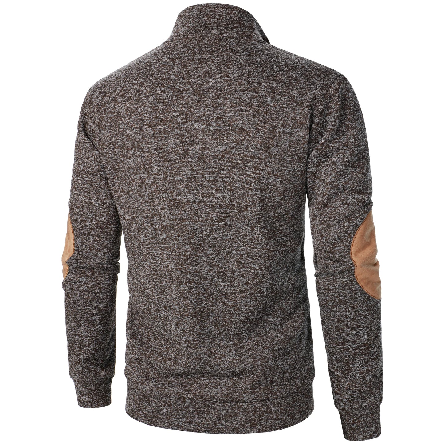 Long Sleeve Stand Collar Knitted Sweater
