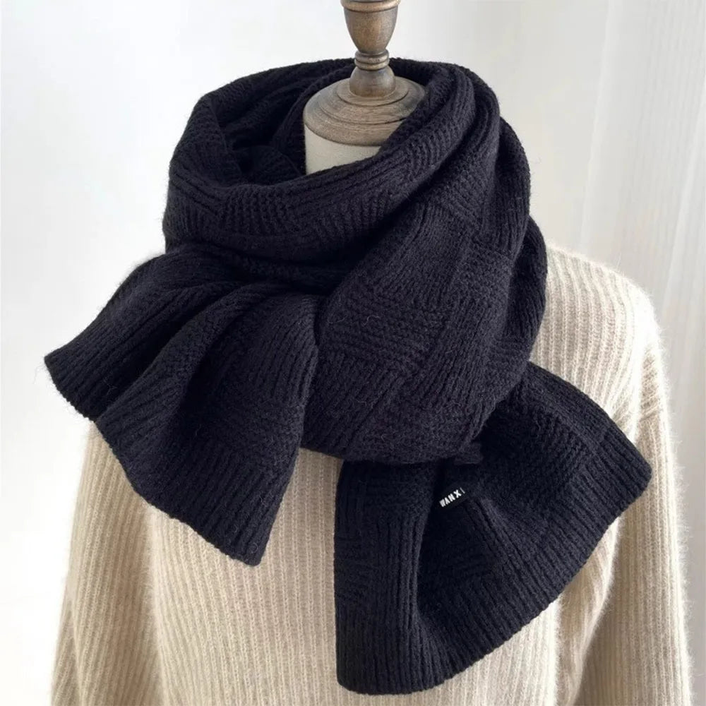Knitted Imitation Cashmere Scarf