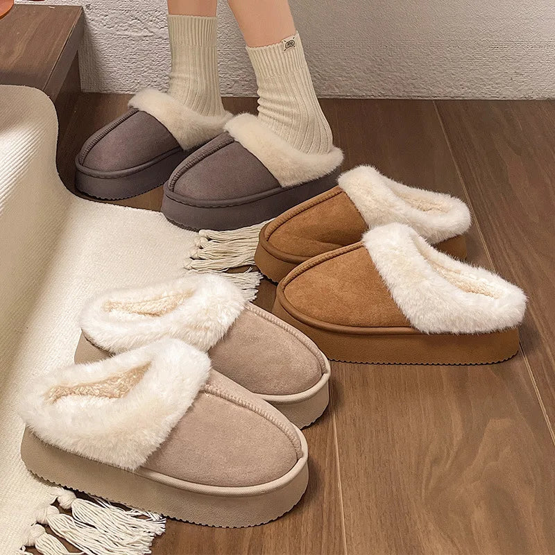 Womens Fur Lined Ankle Boots