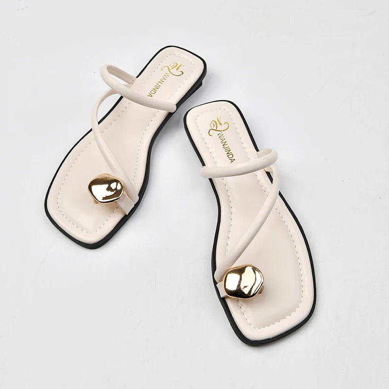 Luxury Womens Flip Flops Sandals