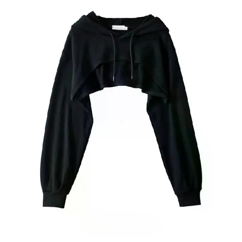 Womens Cropped Hoodie