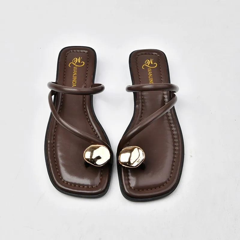 Luxury Womens Flip Flops Sandals