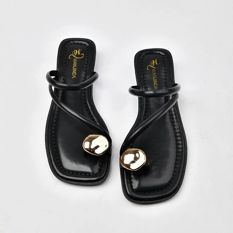 Luxury Womens Flip Flops Sandals