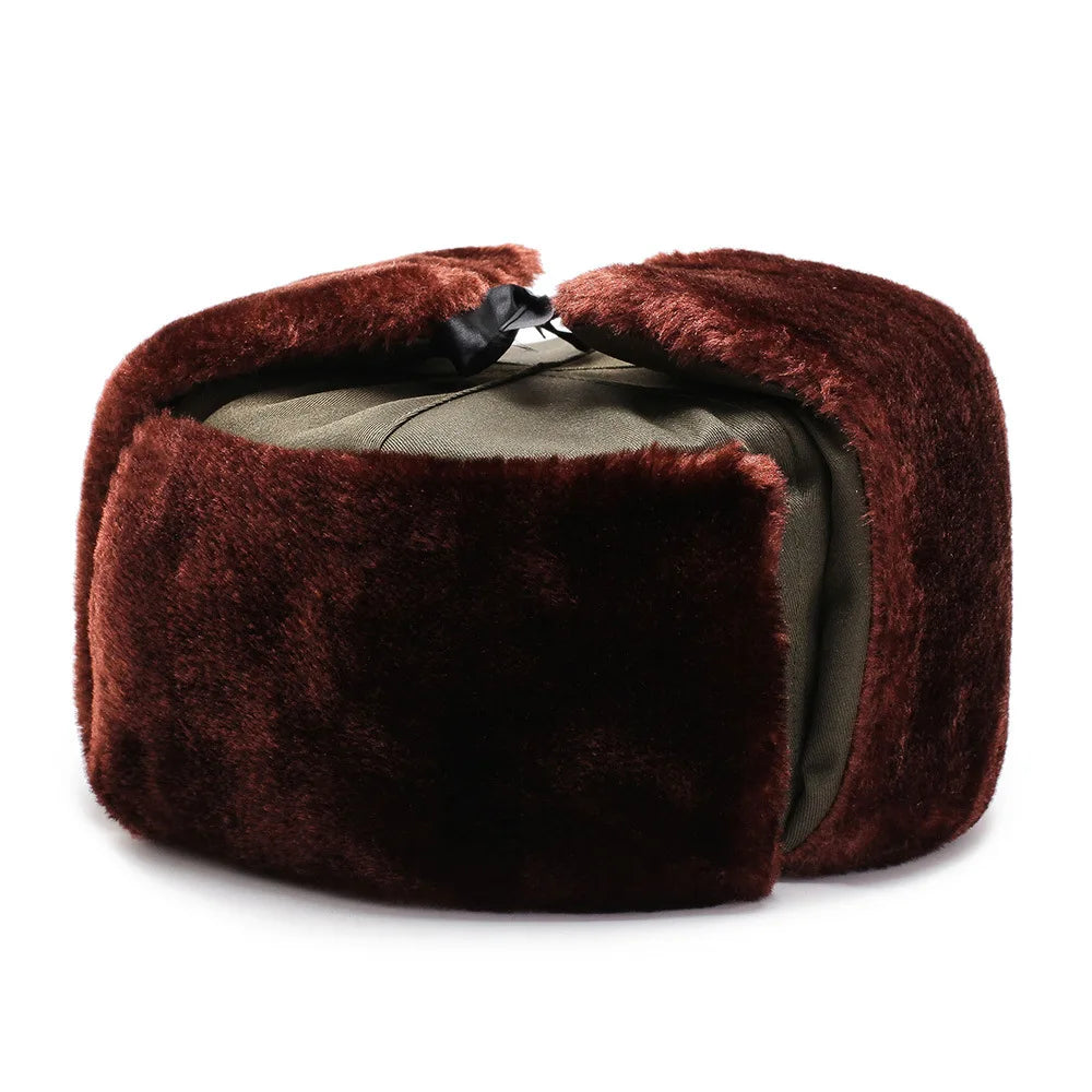 Fur Winter Trapper Hat