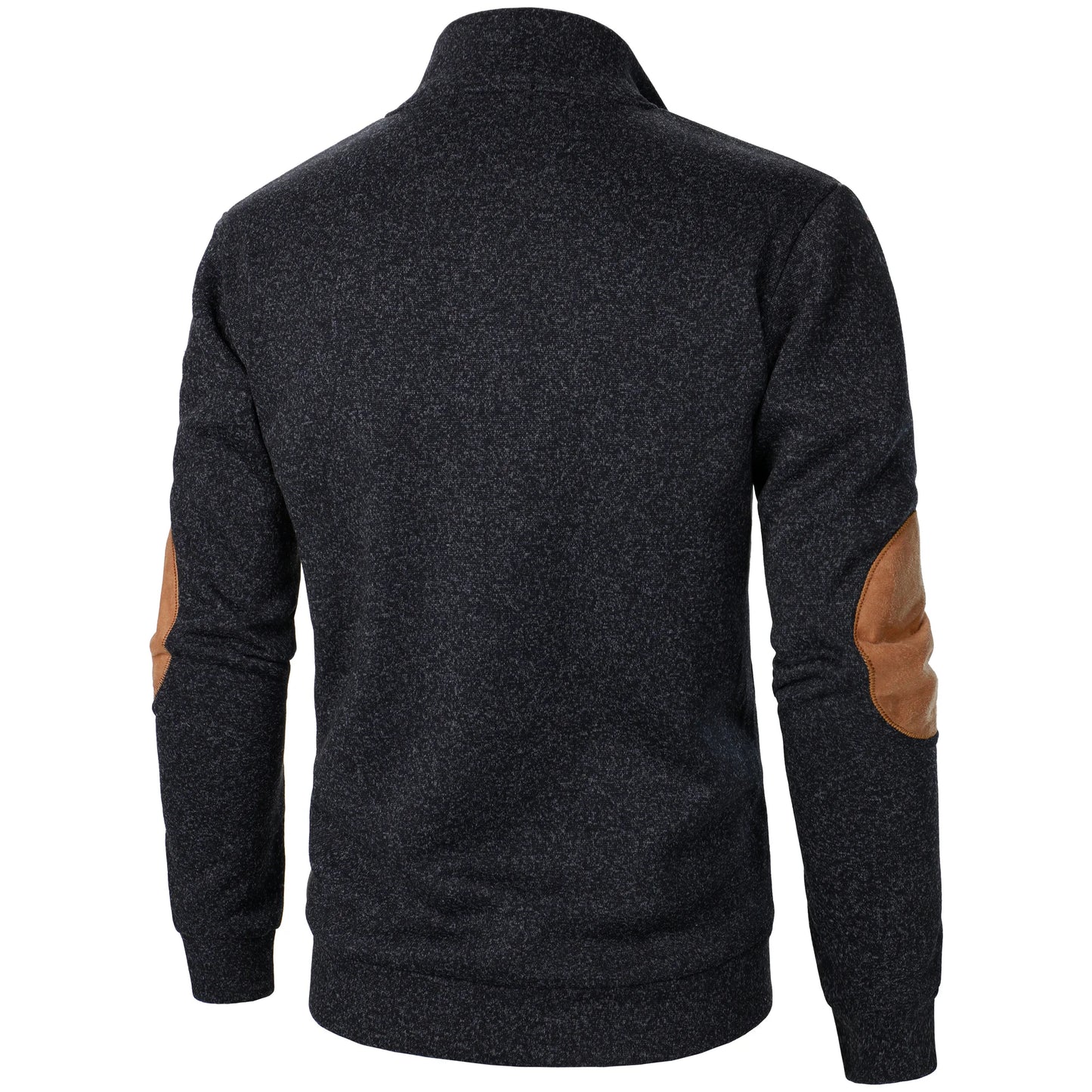 Long Sleeve Stand Collar Knitted Sweater