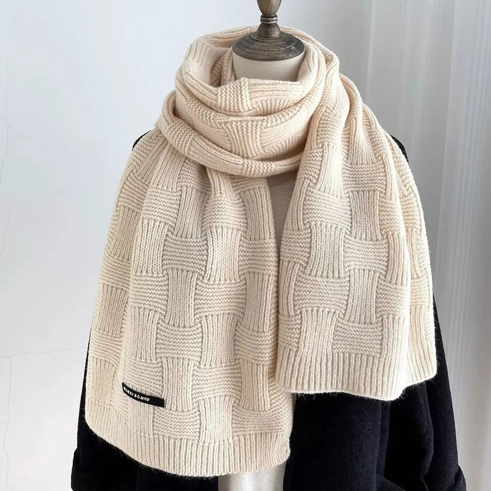 Knitted Imitation Cashmere Scarf