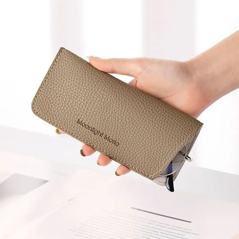 Protective Leather Sunglasses Case