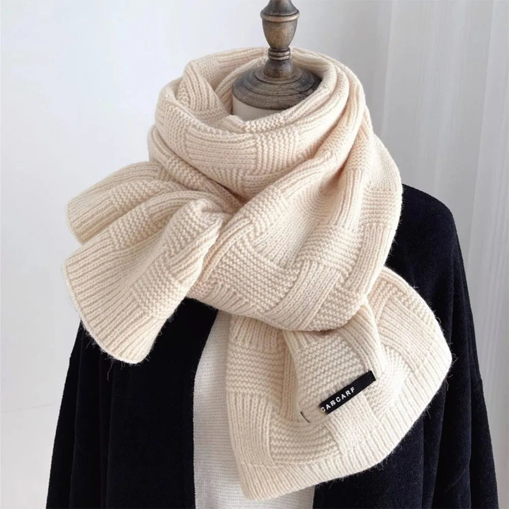 Knitted Imitation Cashmere Scarf