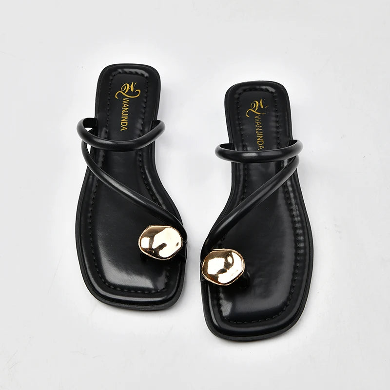 Luxury Womens Flip Flops Sandals