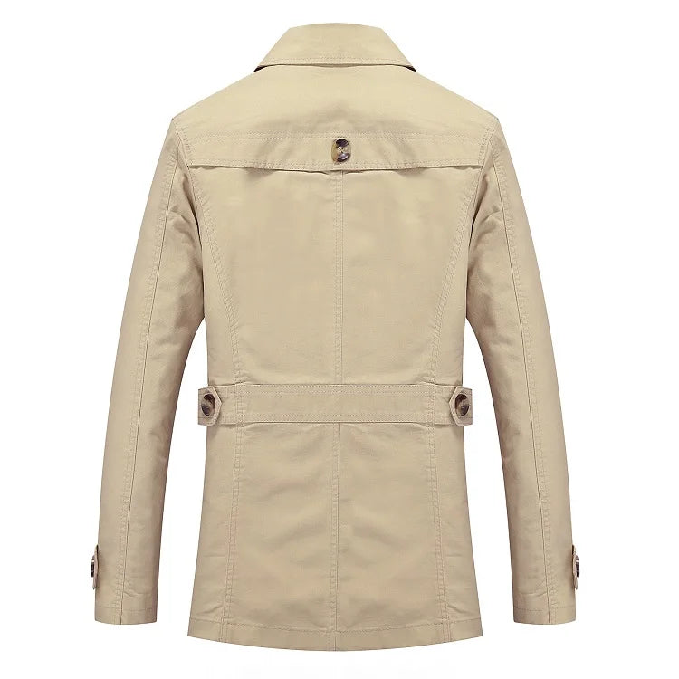 Business Casual Mens Trench Coat