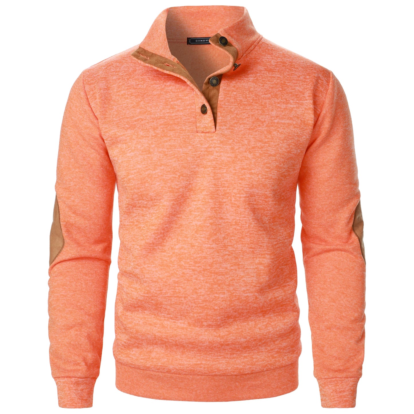 Long Sleeve Stand Collar Knitted Sweater