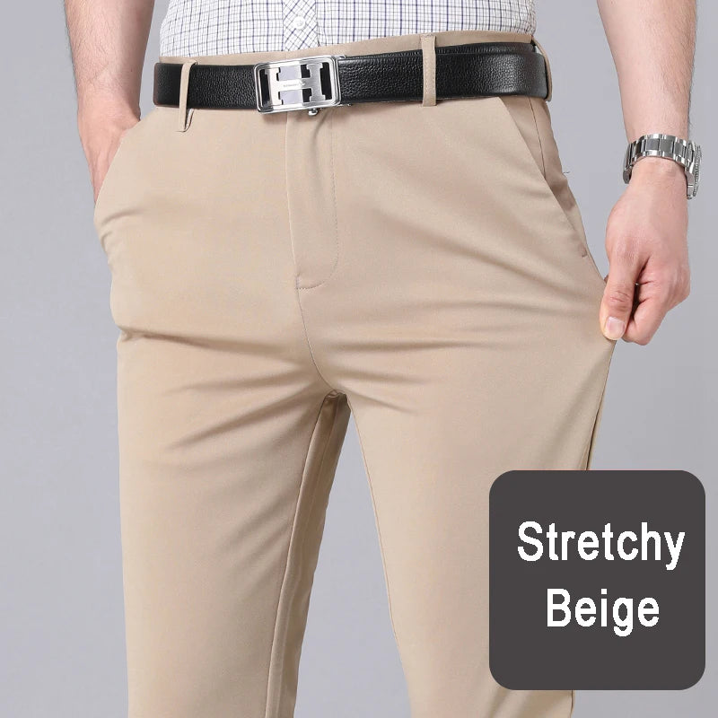 Men's Stretch Business Trousers