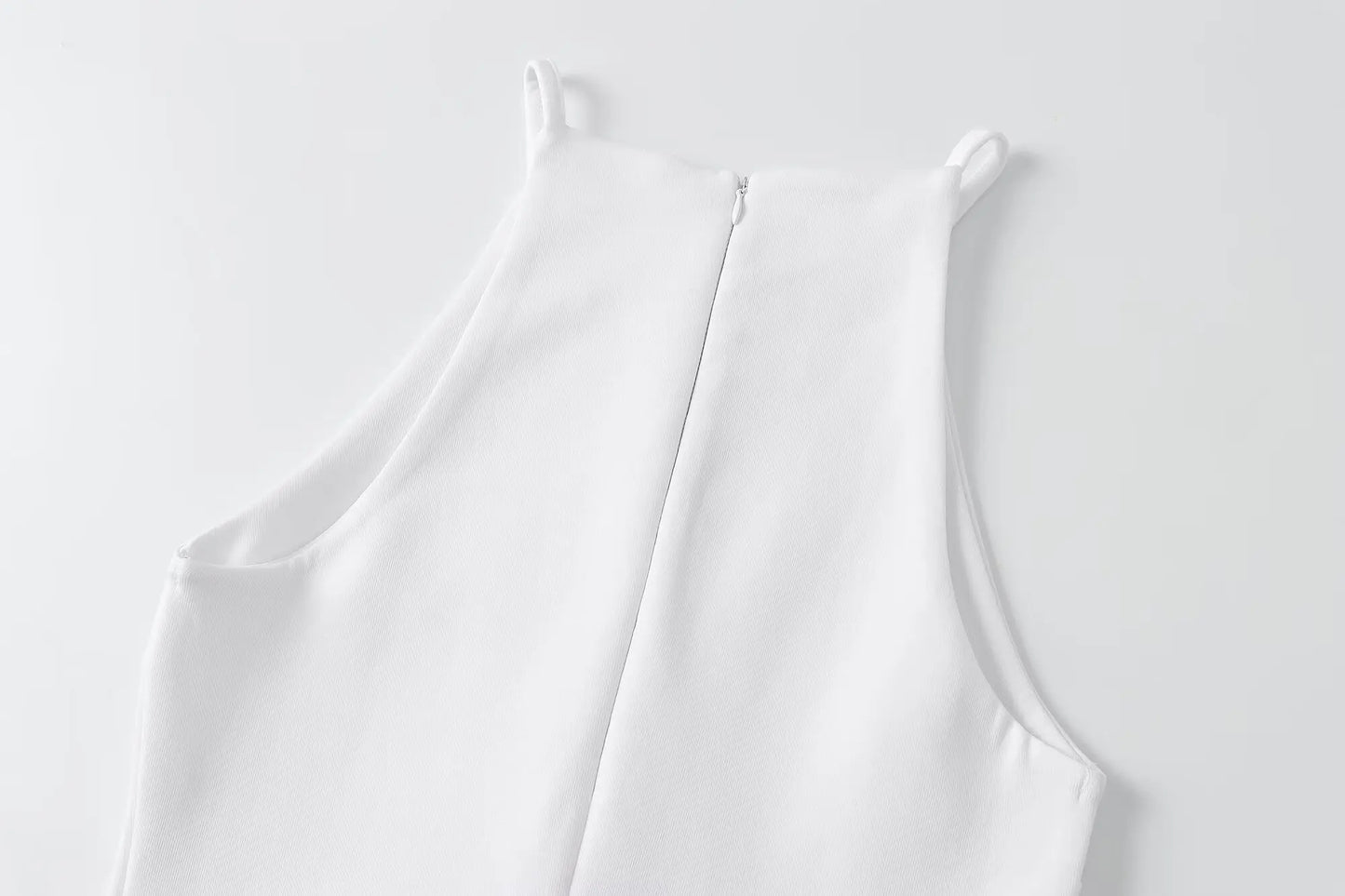 Straight Mini Dress Halter Sleeveless Casual Party Dress