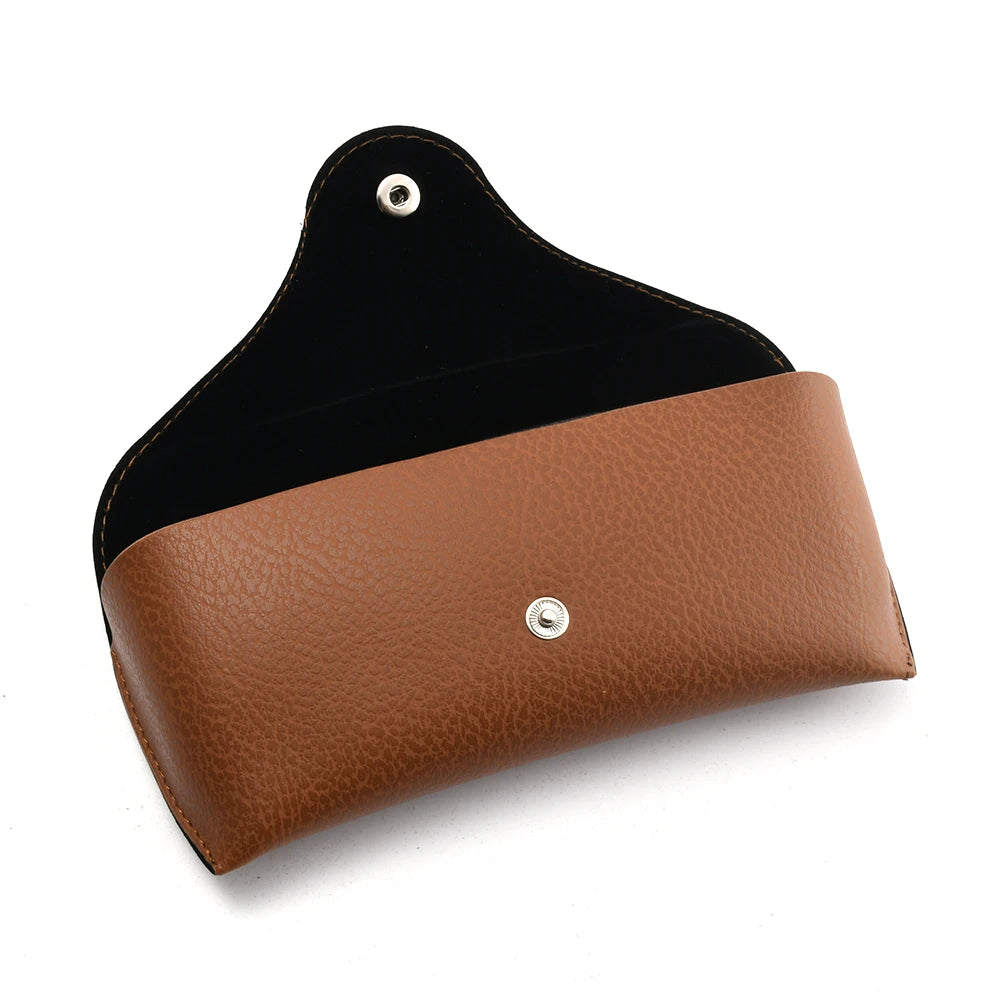 Luxury Leather Soft Sunglasses Case COHK