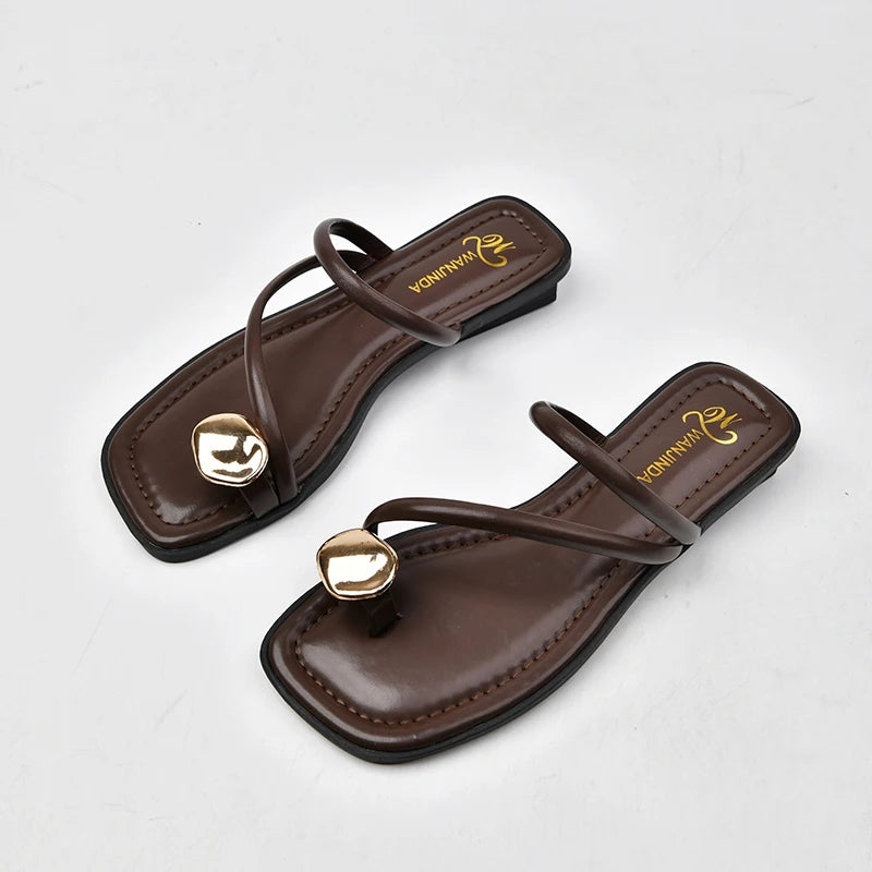 Luxury Womens Flip Flops Sandals