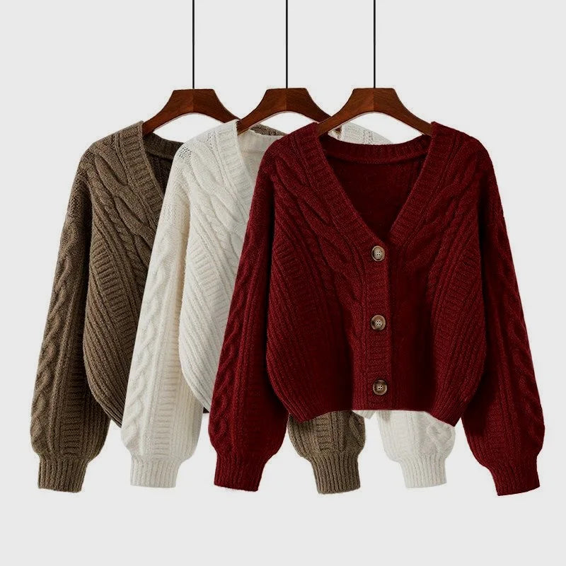Knitted Fashion Cardigan Sweater
