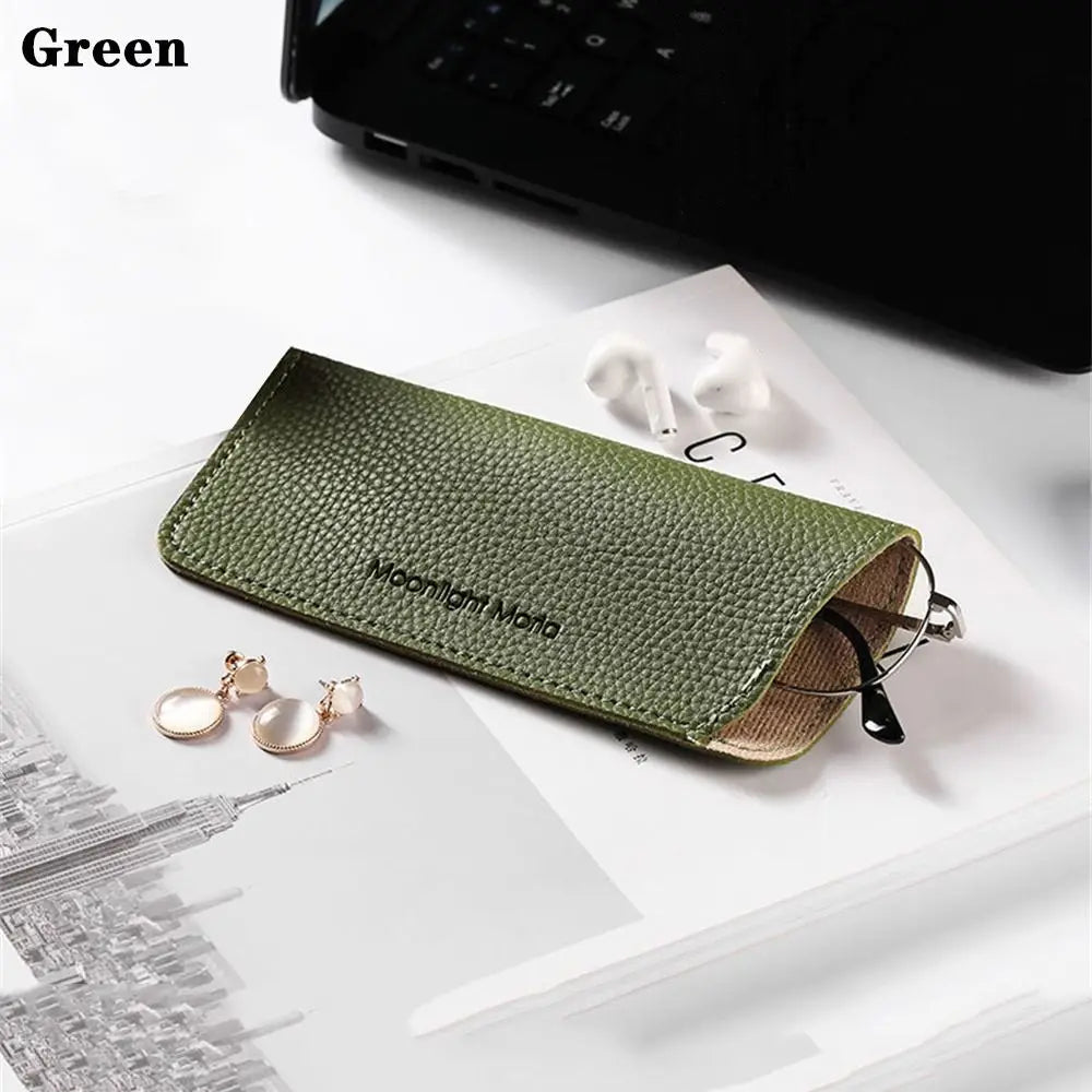 Protective Leather Sunglasses Case