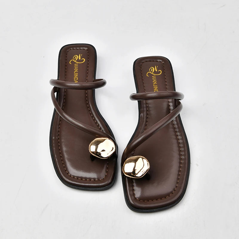 Luxury Womens Flip Flops Sandals