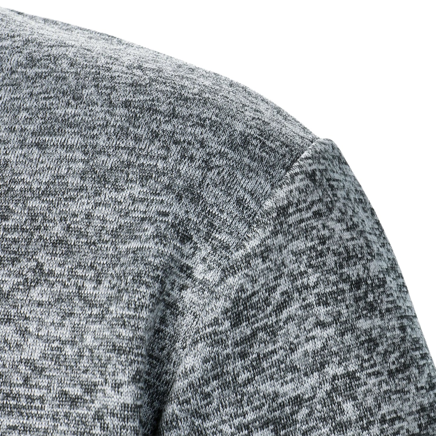 Long Sleeve Stand Collar Knitted Sweater
