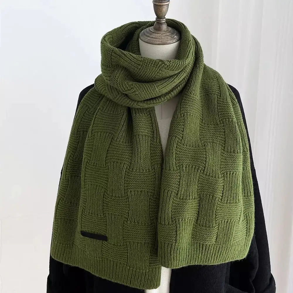 Knitted Imitation Cashmere Scarf