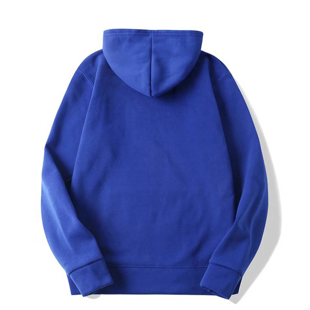 Plain Fleece Pullover Hoodie