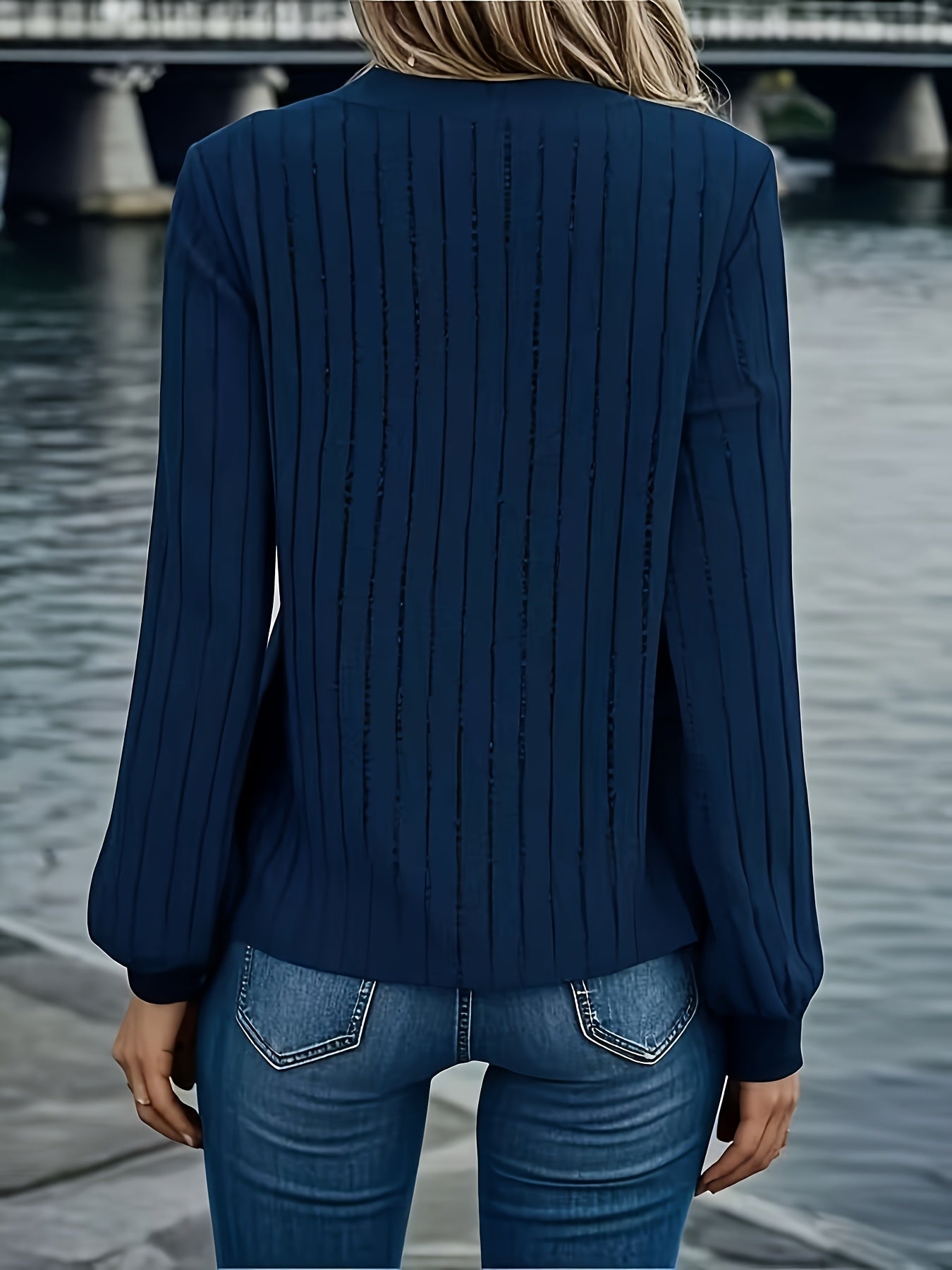 Cozy Ribbed V-Neck Sweater