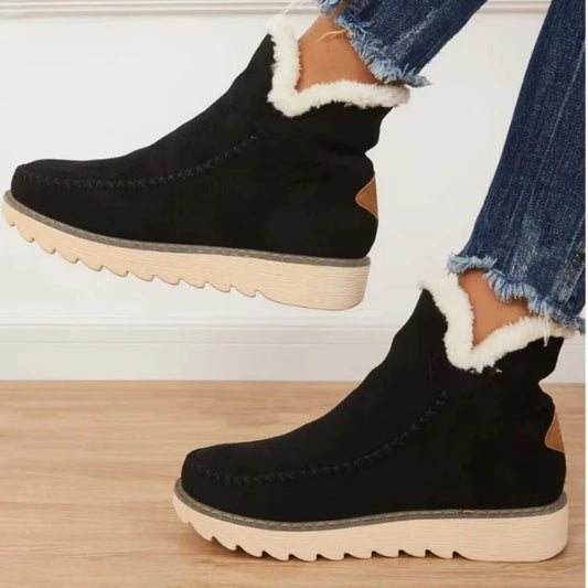 Women's Slip On Winter Snow Boots