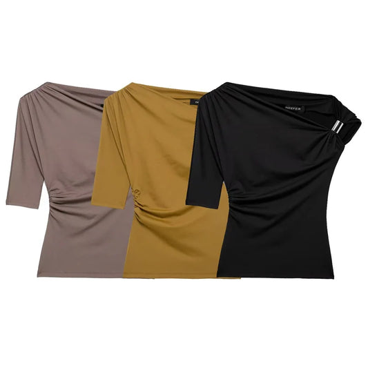 Women Asymmetrical Top