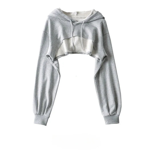 Womens Cropped Hoodie