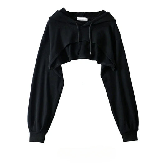 Womens Cropped Hoodie