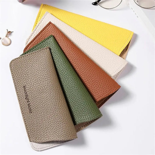 Protective Leather Sunglasses Case