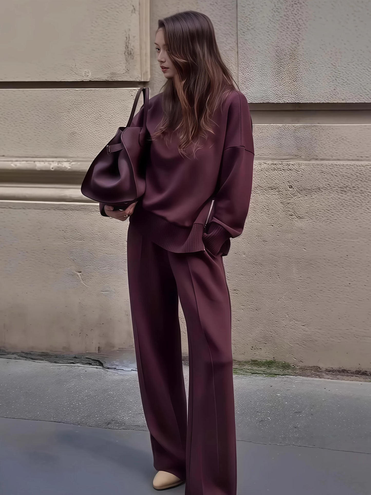 Women's casual sportswear two-piece set