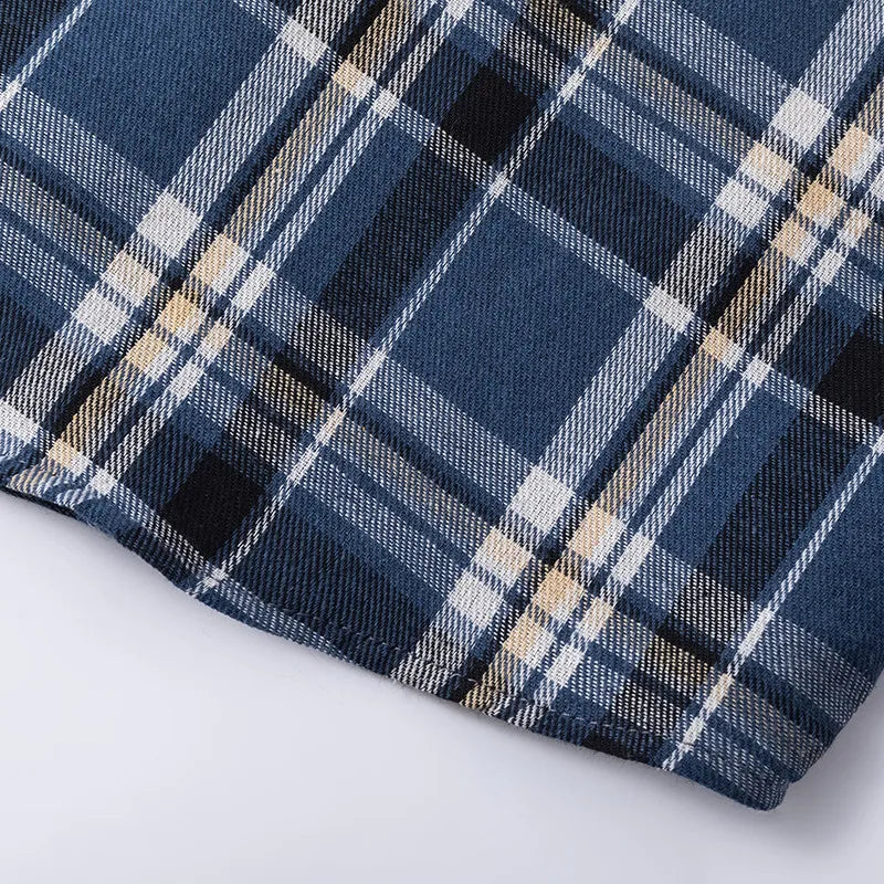 Mens Plaid Oversized Flannel Shirt