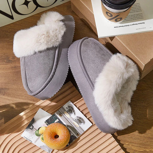 Womens Fur Lined Ankle Boots