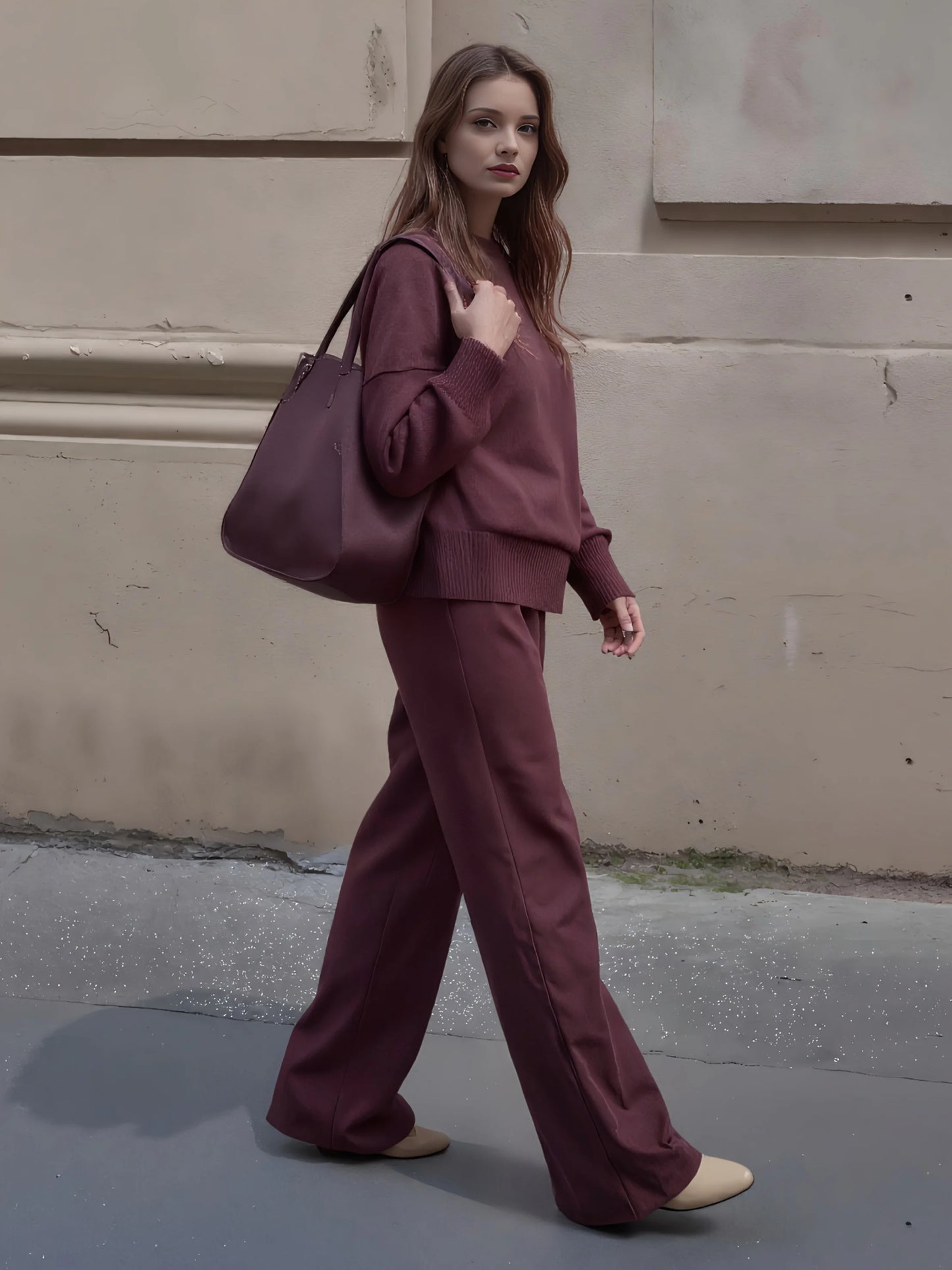 Women's casual sportswear two-piece set