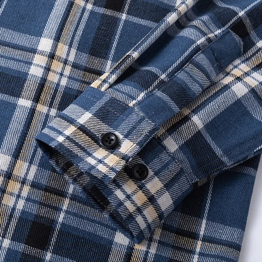 Mens Plaid Oversized Flannel Shirt